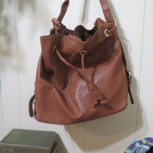 Just Fab veagn leather satchel